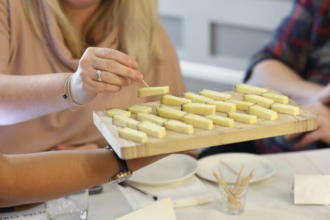 GFF Retail Cheese Training tasting An interactive course with plenty of tasting opportunities