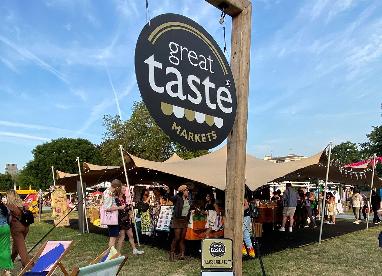 Showcase your award-winning product at a Great Taste Market this summer