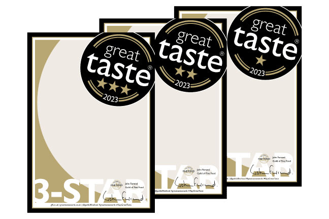 Great Taste 2023 Certificates