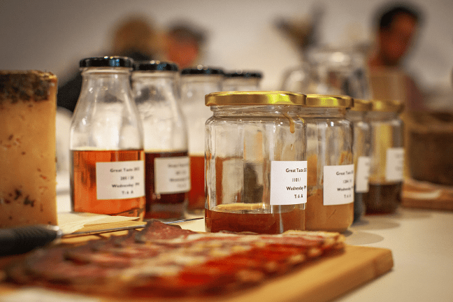 Products in jars & bottles in Great Taste judging