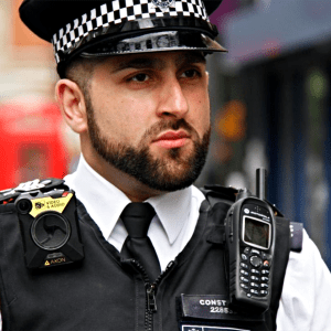 Police officer Waitrose free coffee scheme