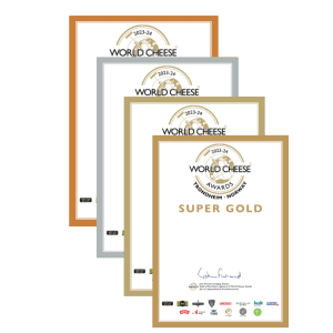 World Cheese Awards Certificates