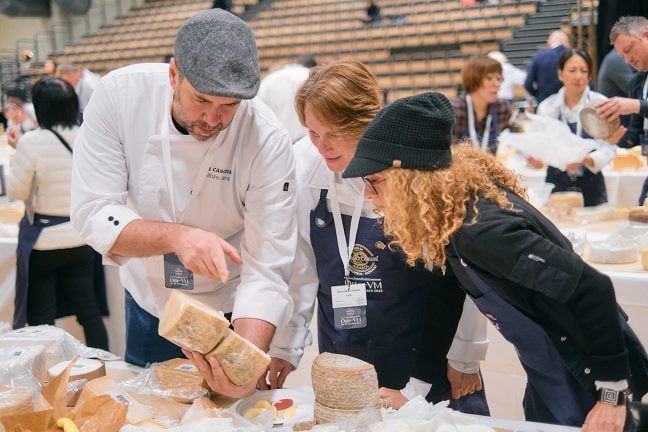 World Cheese Awards cheese judging 2023