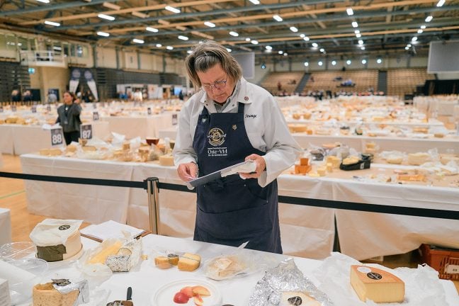 Cathy Strange from Whole Foods Market at the World Cheese Awards