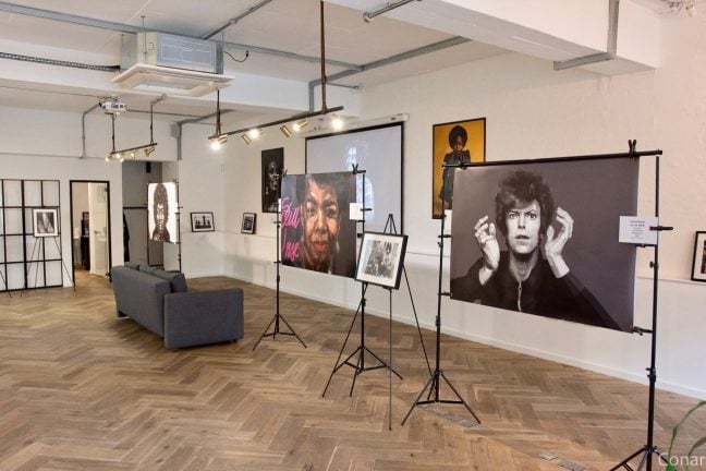 No.42 venue hire Gallery set up