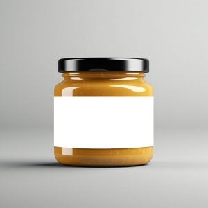 Jar blank label