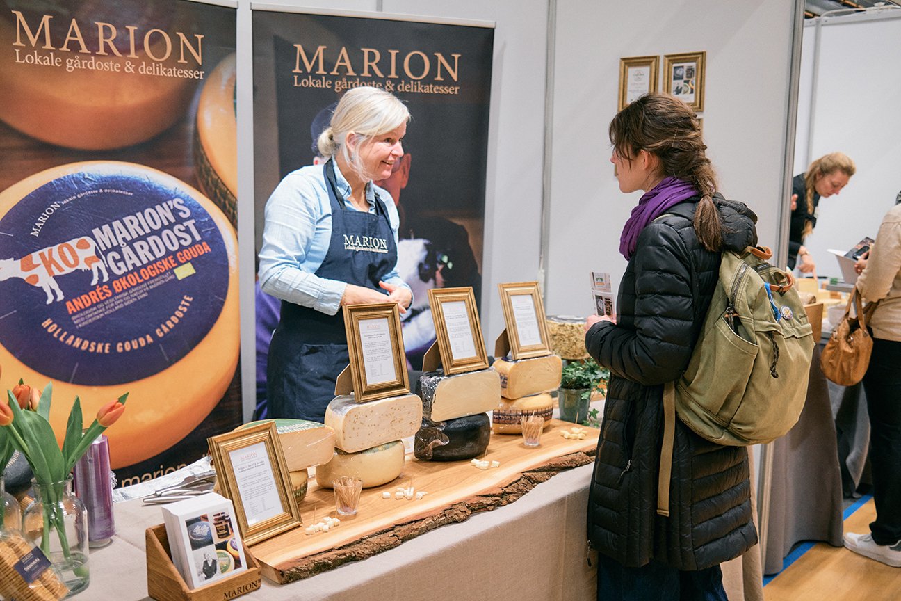 A previous World Cheese Market exhibitor