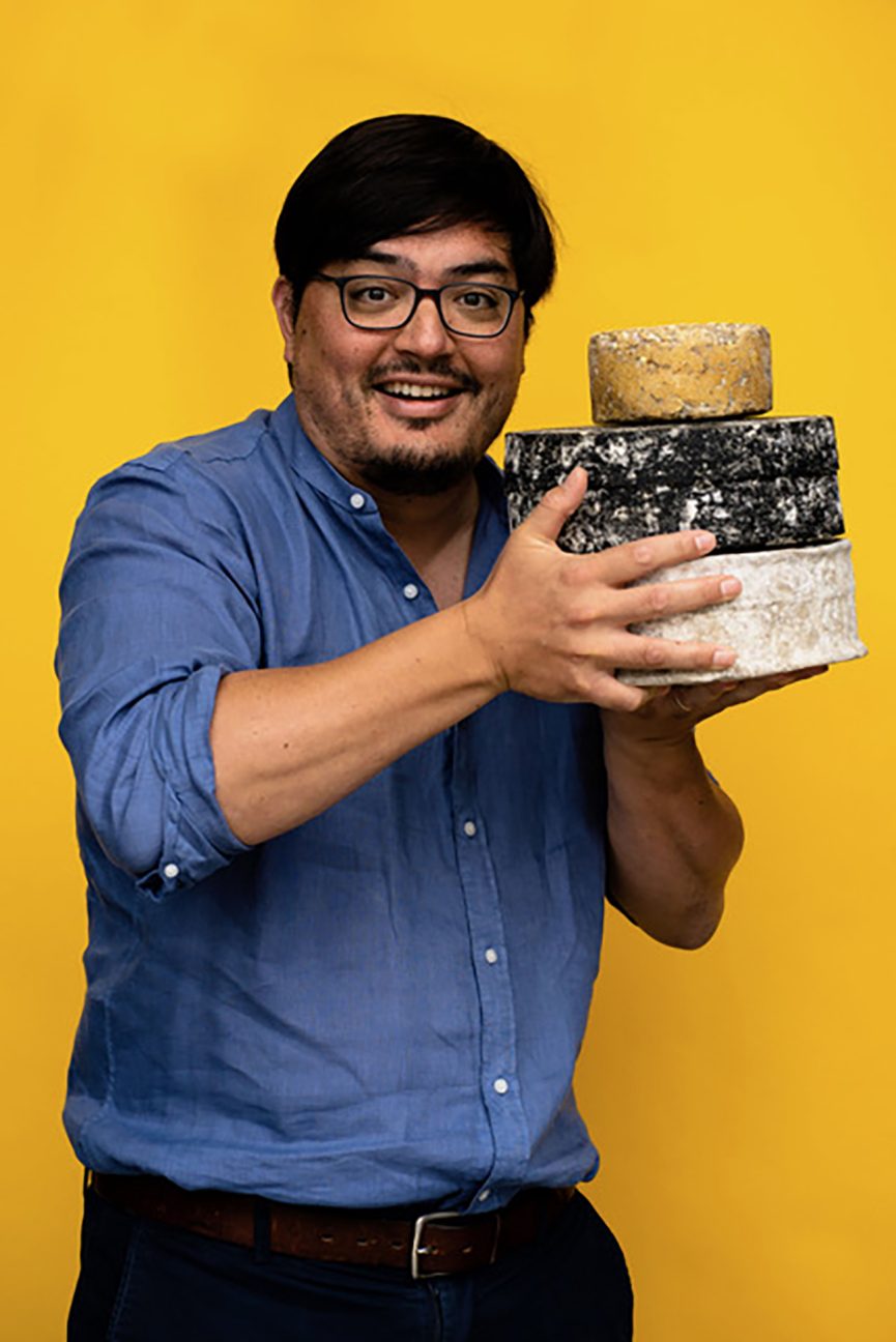 cheese geek founder Edward Hancock