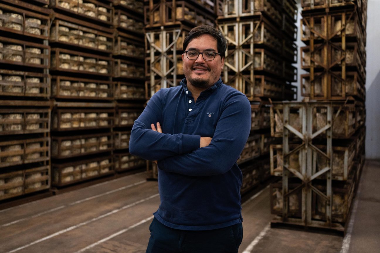 Cheesegeek founder Ed Hancock
