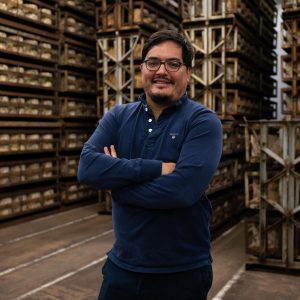 Cheesegeek founder Ed Hancock