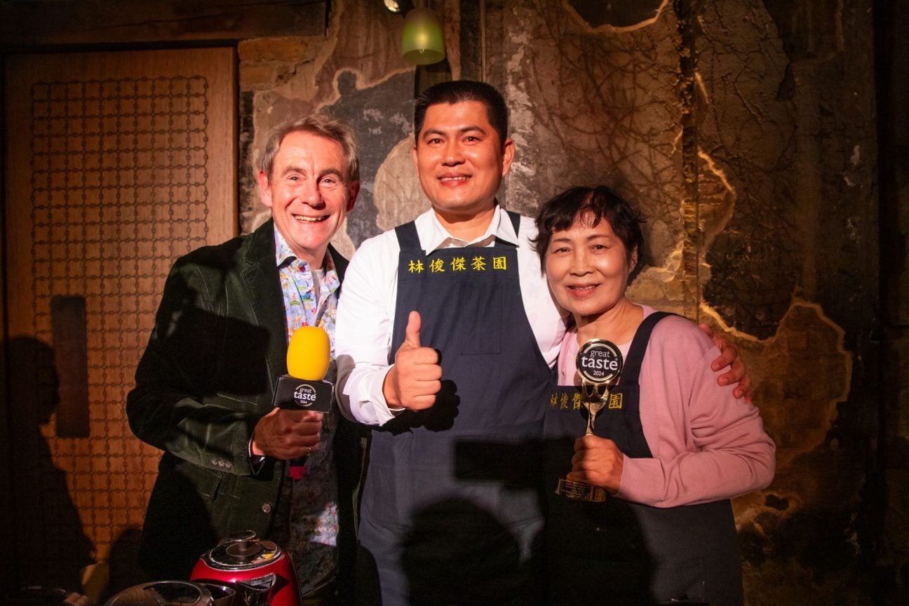 L-R Nigel Barden & Junjie Lin Tea Garden. Credit Guild of Fine Food (Sam Pelly) (3)