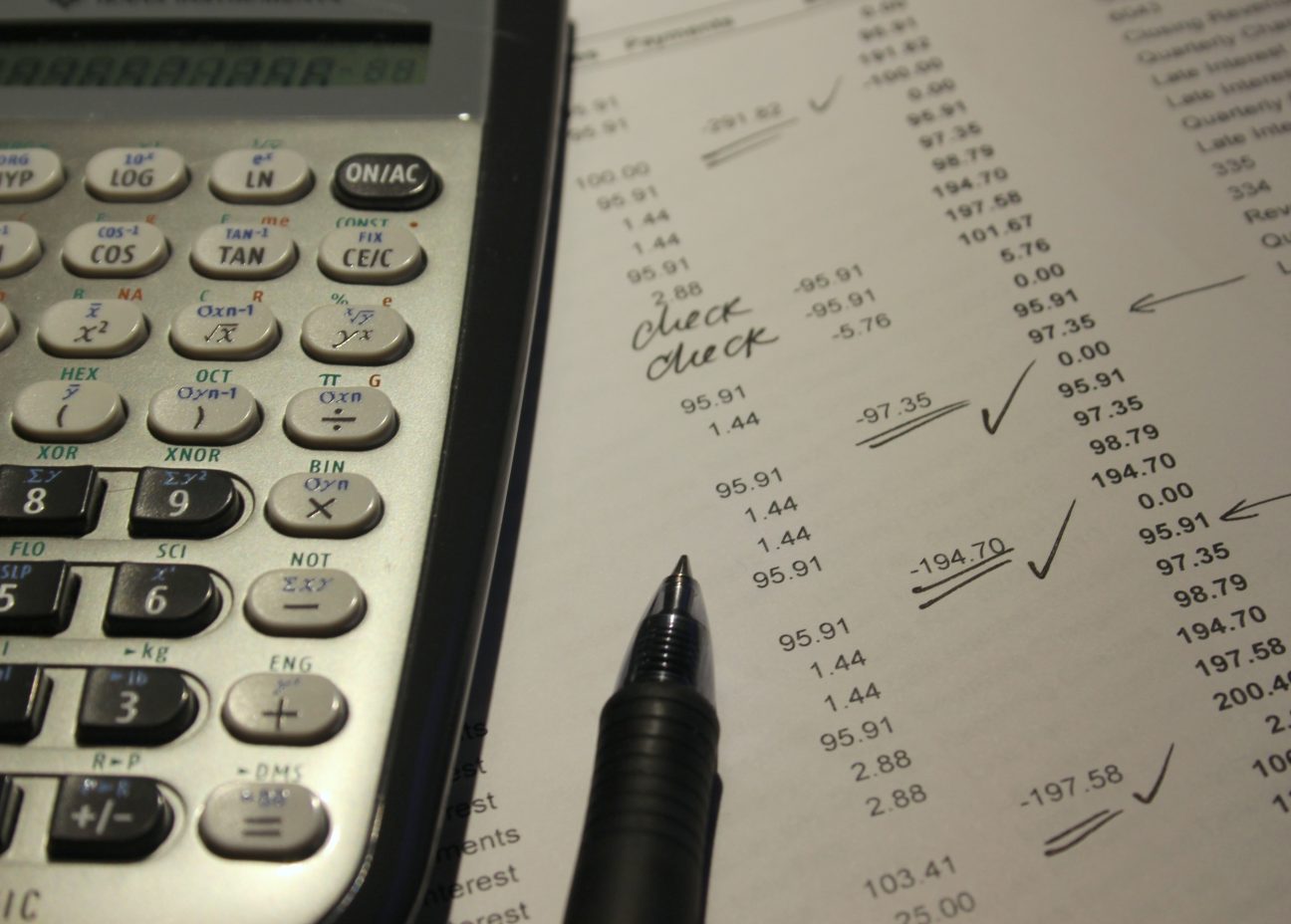 Calculator accounts