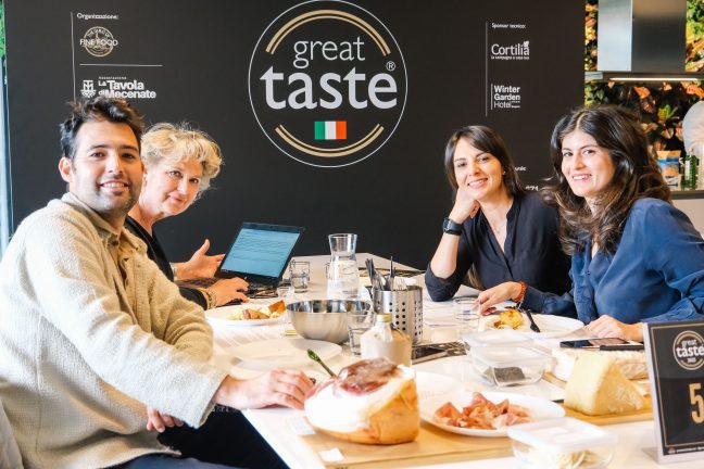 Great Taste in Italy judging 2025
