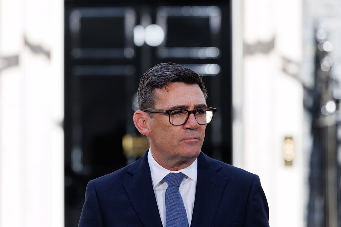 Prime Minister Andy Burnham arrives at 10 Downing Street