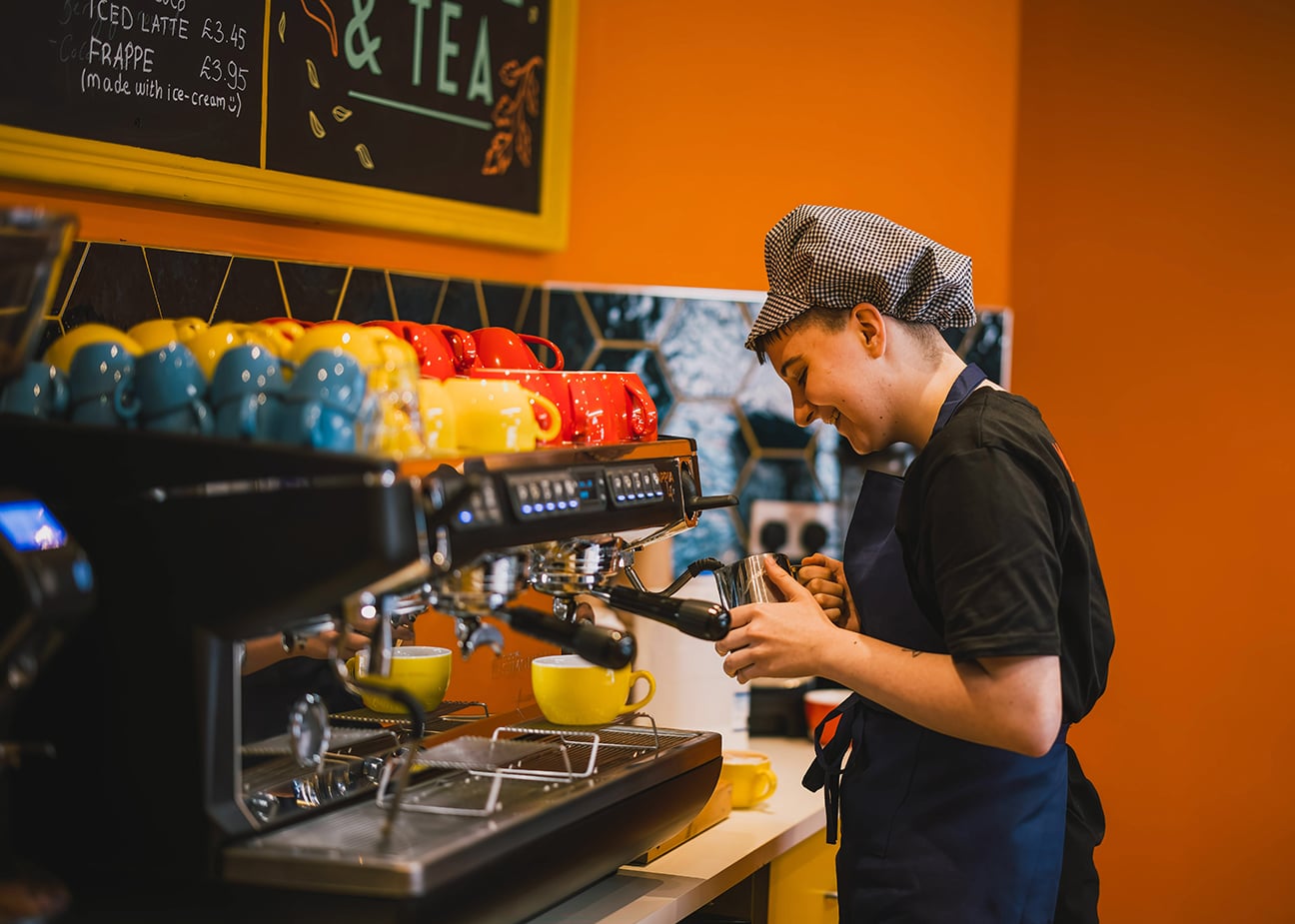 Barista, credit Dillon Clark photography